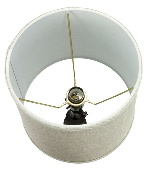 The designed to fit over your socket and fasten on lamp uno socket. . Slip uno fitter lamp shade